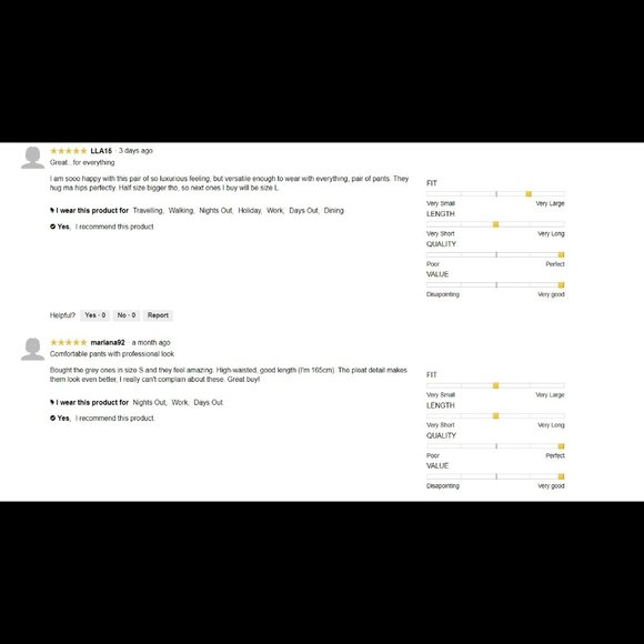 Uniqlo Women High Waisted Wide Leg Trousers - Picture 11 of 11